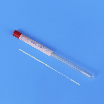 지팡이 비강 플라스틱 지팡이 나일론 무리를 이루는 의학 목구멍 처분할 수 있는 메마른 면봉