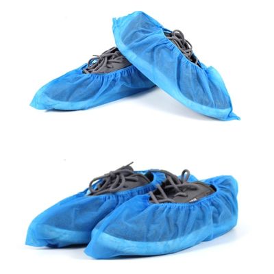 플라스틱 푸른 슬립 방지성 신발 보호기는  비 하락을 커버합니다